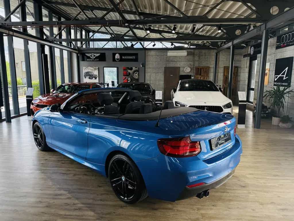 BMW 2 Series 220 i Cabrio M-Sport*LED*NAVI*2.HAND*18ZOLL 06/2019-photo-6