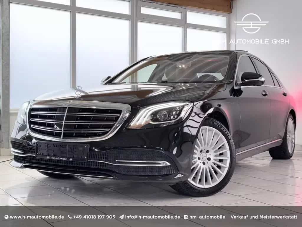 Mercedes-Benz S 560 S560 4Matic - 3DBurmester/HUD/Distr+/Pano/CarPla 10/2017-photo-0