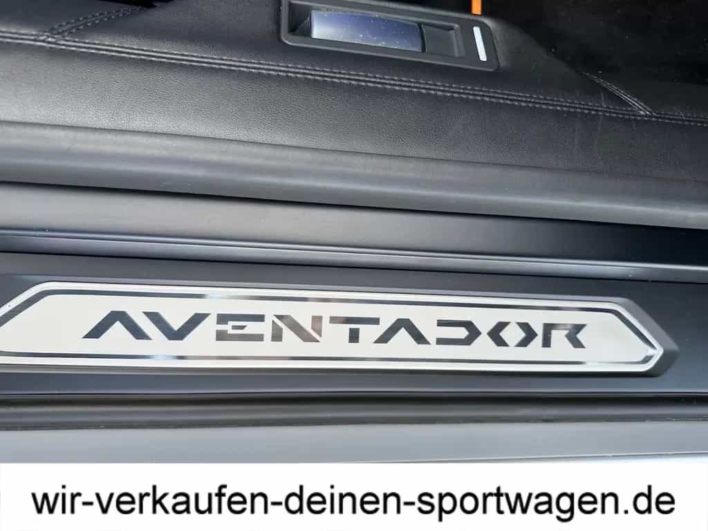 Lamborghini Aventador LP 700-4 Sonderleder Lift Kamera orig. 11/2017-photo-16
