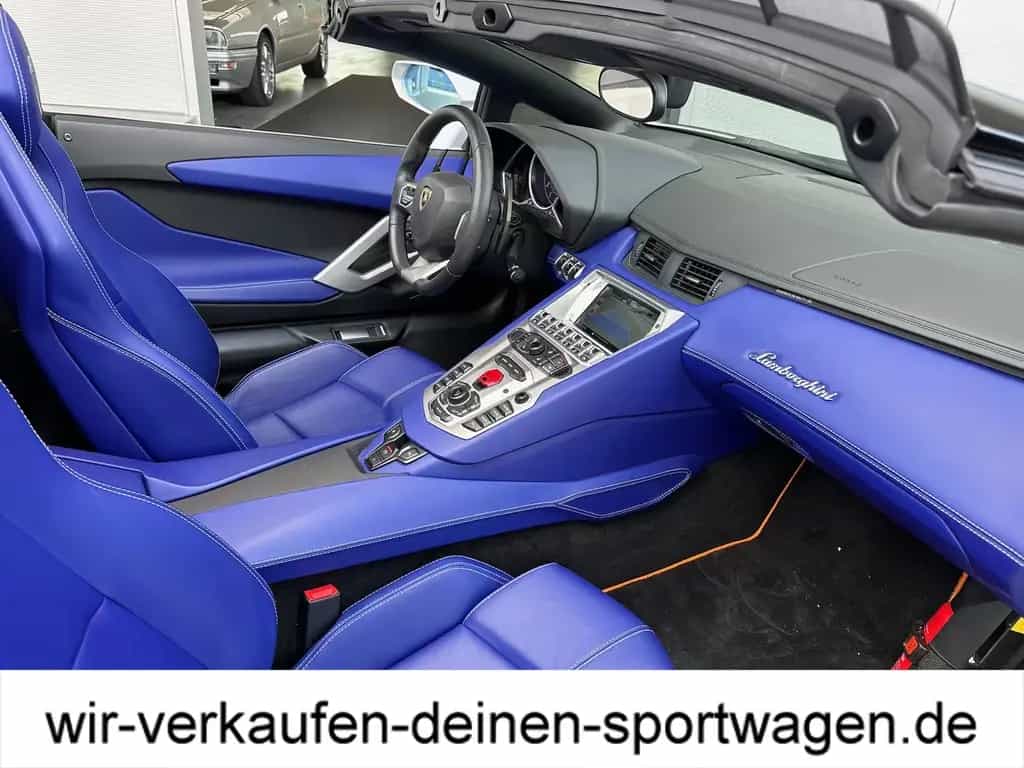 Lamborghini Aventador LP 700-4 Sonderleder Lift Kamera orig. 11/2017-photo-4
