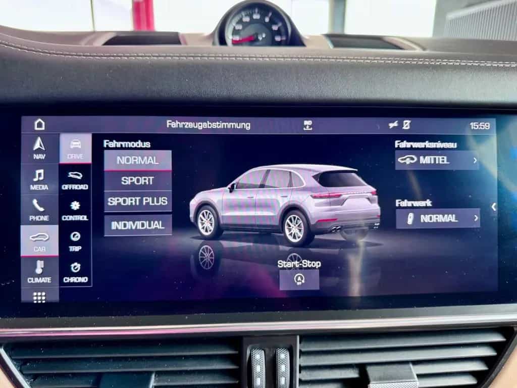 Porsche Cayenne S Pano ACC Luft SportChrono 18 Wege AHK 04/2018-photo-12