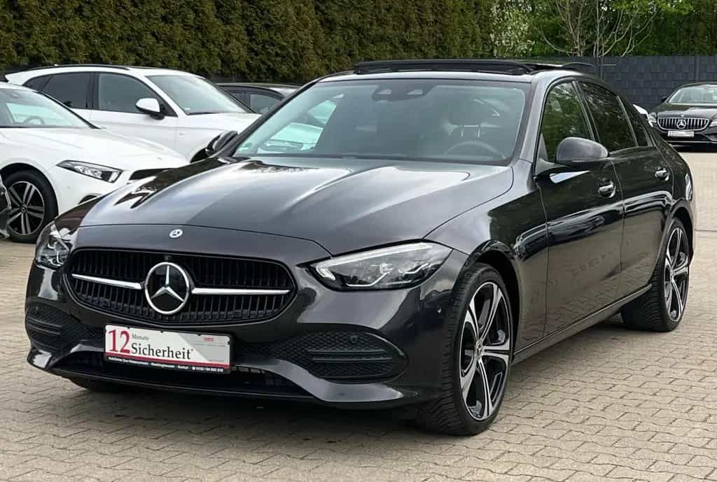 Mercedes-Benz C-Class Lim. 9G-TR AVANTGARDE-PANODACH-360°CAM-LED- 02/2022-photo-1