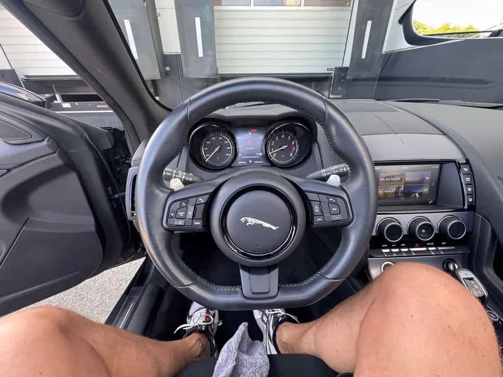Jaguar F-Type Cabriolet P300 Kamera Klappenauspuff LED 12/2018-photo-16