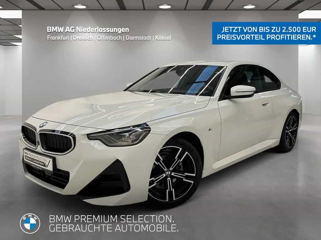 BMW 218 i Coupé M Sport Navi AHK Kamera HiFi LED 05/2025-photo-0