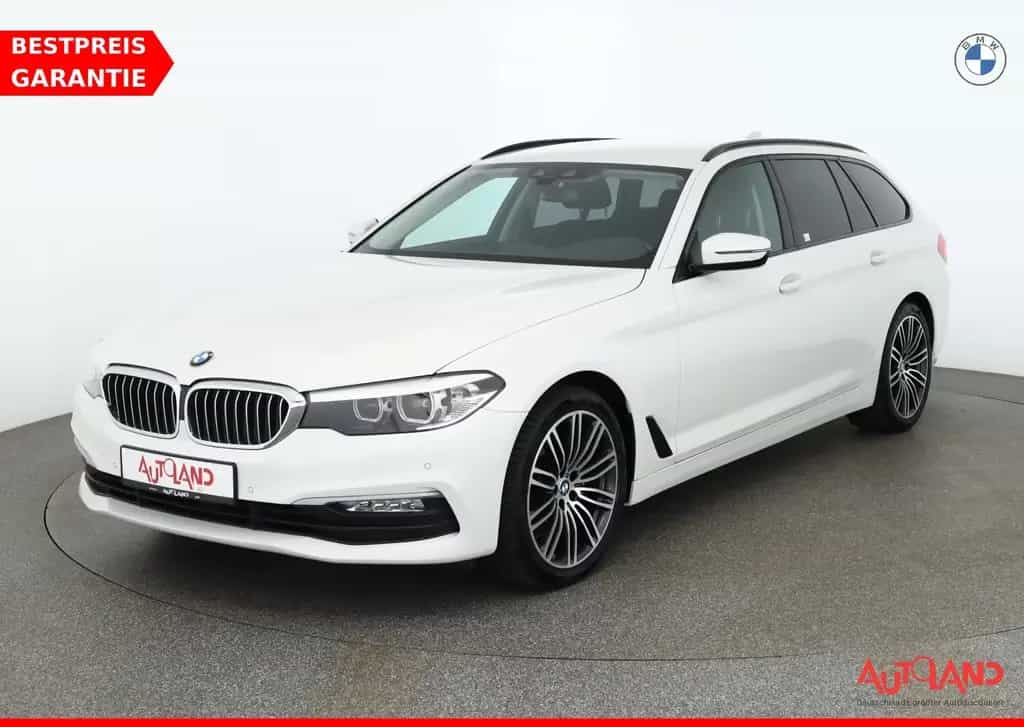 BMW 520 i Touring LED Navi Sitzheizung Tempomat AHK 03/2018-photo-0
