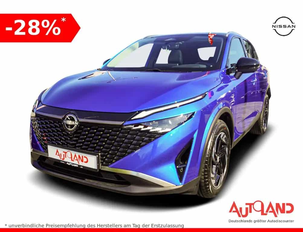 Nissan Qashqai N-Connecta 1.3 Dig-T Aut. LED ACC Navi P 03/2026-photo-0