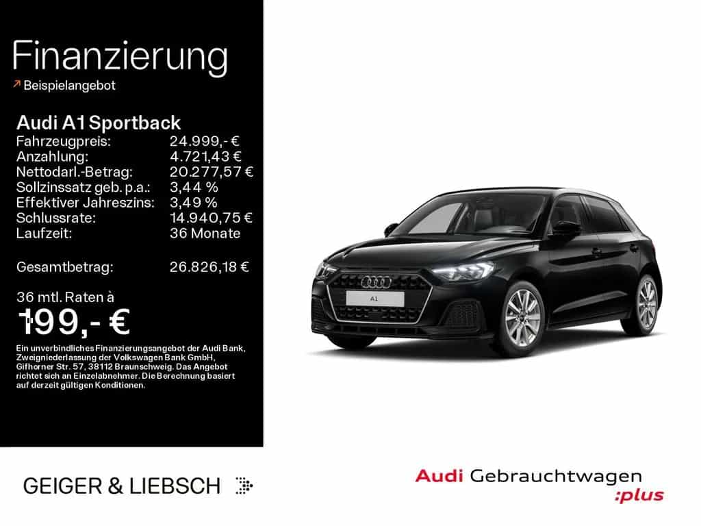 Audi A1 Sportback 30 TFSI advanced*LED*SHZ*KLIMA*SMAR 08/2025-photo-0
