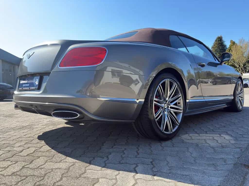 Bentley Continental GTC Speed LEDER NAVI KAMERA ACC 21" 08/2014-photo-23