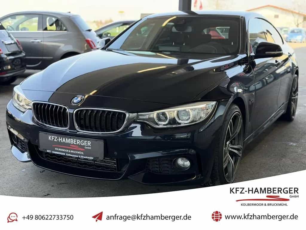 BMW 4 Series 420d GRAN COUPE M-SPORT LED NAVI HUD HIFI AHK 19 07/2015-photo-0