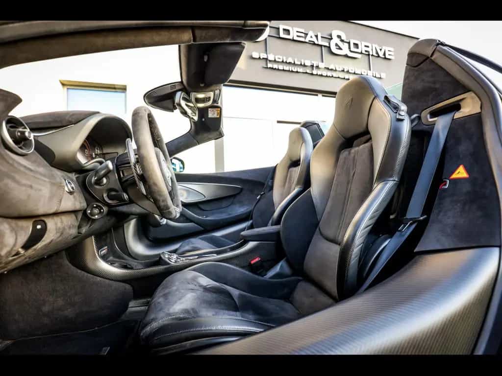 McLaren 600LT Spider 3.8 V8°PPF°LIME GREEN°FULL CARBON 01/2020-photo-8