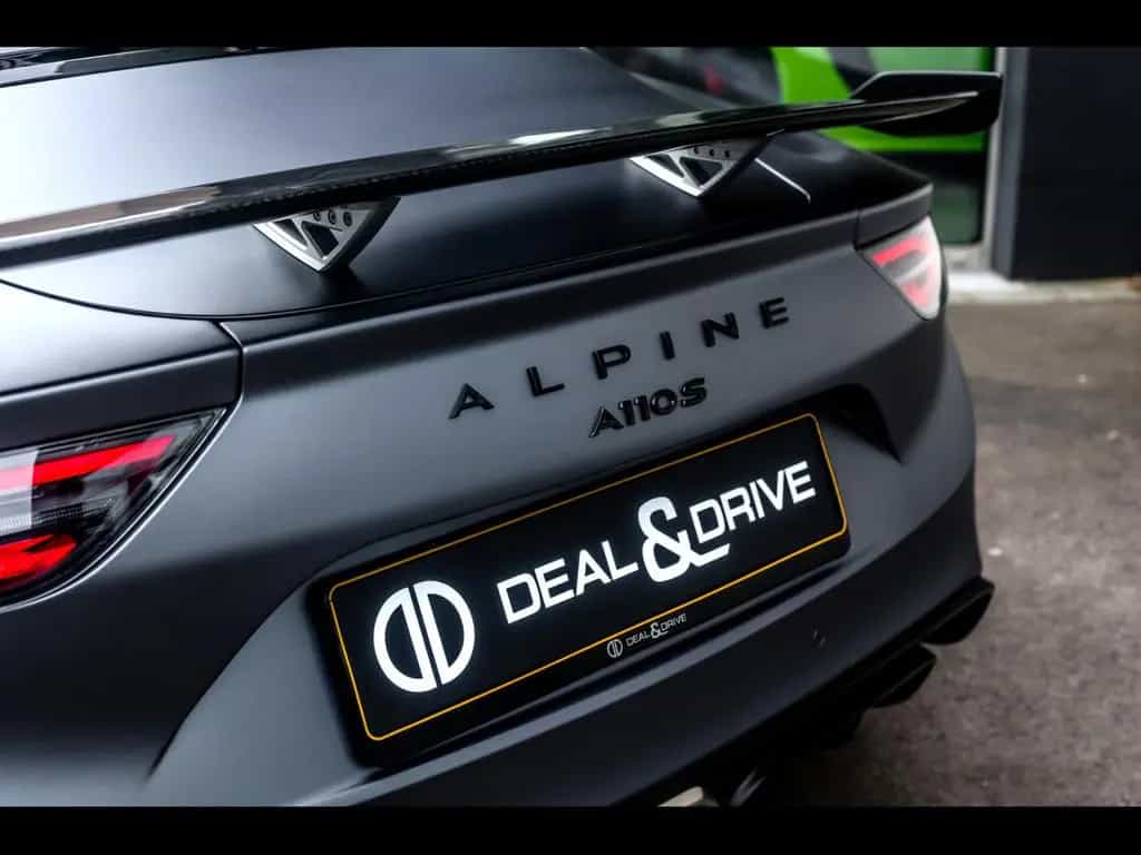 Alpine A110 S ENSTONE EDITION°1/300°GRIS TONNERRE°PPF 06/2024-photo-21