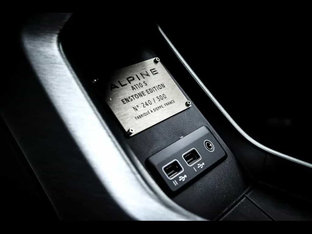 Alpine A110 S ENSTONE EDITION°1/300°GRIS TONNERRE°PPF 06/2024-photo-22