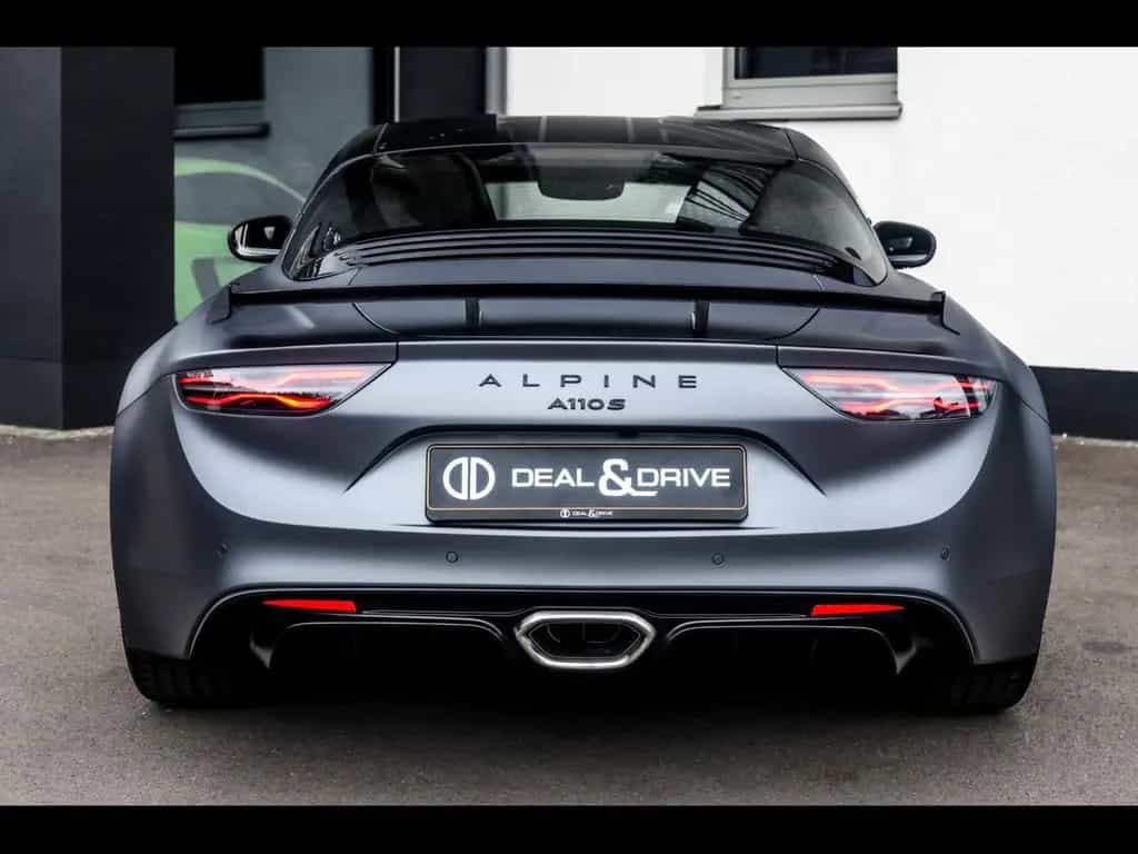 Alpine A110 S ENSTONE EDITION°1/300°GRIS TONNERRE°PPF 06/2024-photo-3