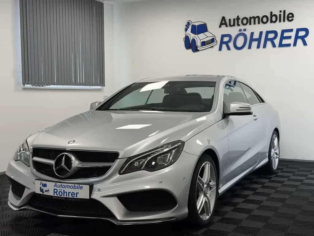 Mercedes-Benz E 200 CGI Coupe 7G-Aut. AMG-LINE Navi ILS-LED 06/2015-photo-0