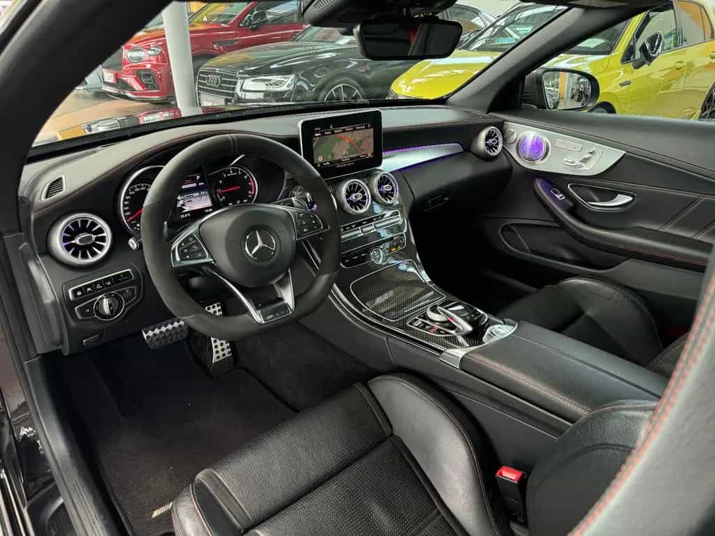 Mercedes-Benz C-Class 43 AMG Carbon Burmester Performance Sitze AGA 02/2017-photo-19