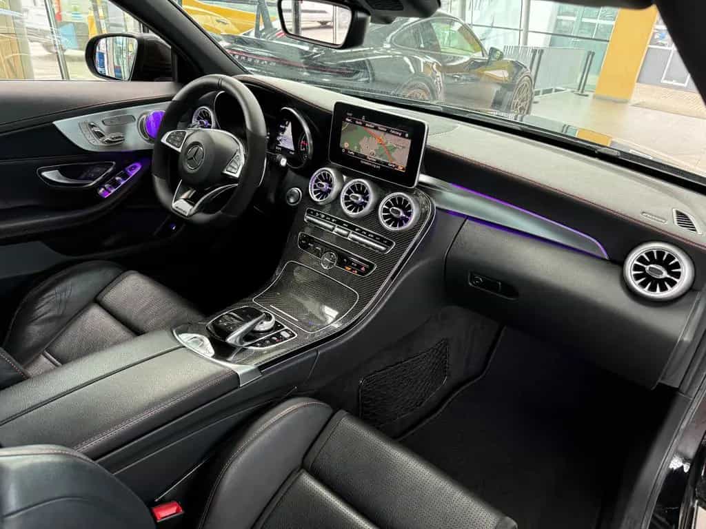 Mercedes-Benz C-Class 43 AMG Carbon Burmester Performance Sitze AGA 02/2017-photo-20