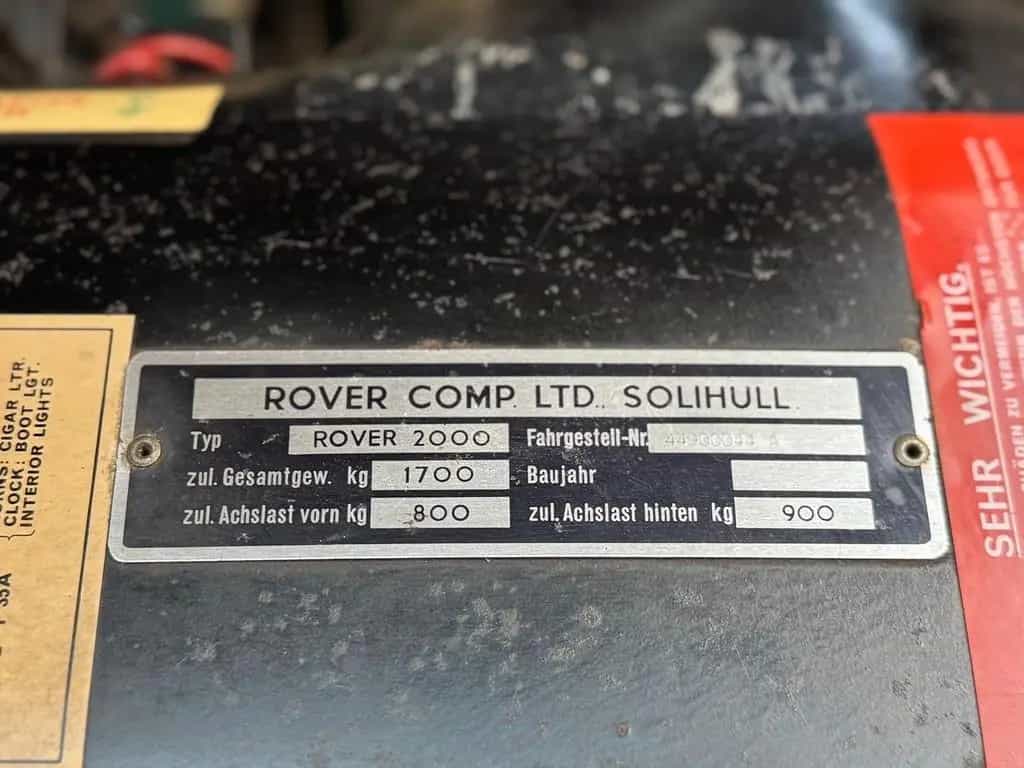 Rover Other 2000 TC/MONTE CARLO HOMMAGE/RALLYE ERPROBT 01/1971-photo-30
