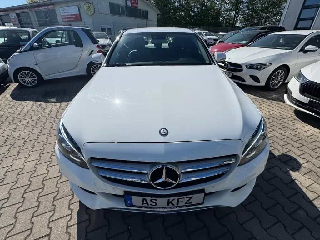 Mercedes-Benz C-Class 200 CGI Limousine KLIMA SHZ TEILLEDER LED 08/2016-photo-1
