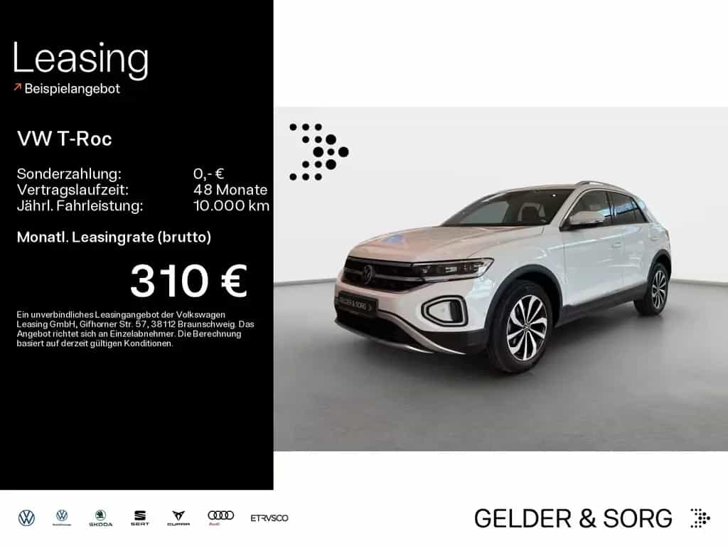 Volkswagen T-Roc Style 1.5 TSI SHZ*RFK*IQ.DRIVE*AHK*RFK*NAV 09/2022-photo-0
