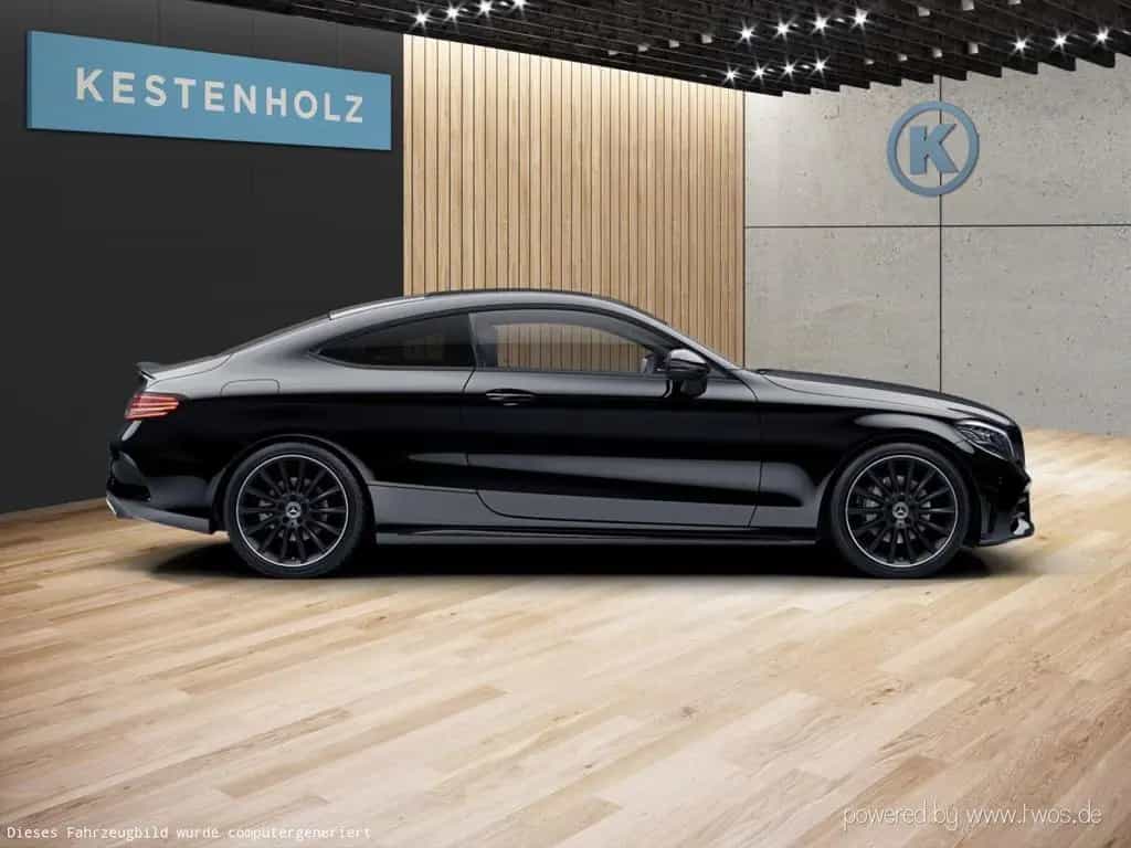 Mercedes-Benz C-Class 200 Coupé AMG*NIGHT*PANO*RFK*HEAD-UP*ASSISTENZ 09/2021-photo-1