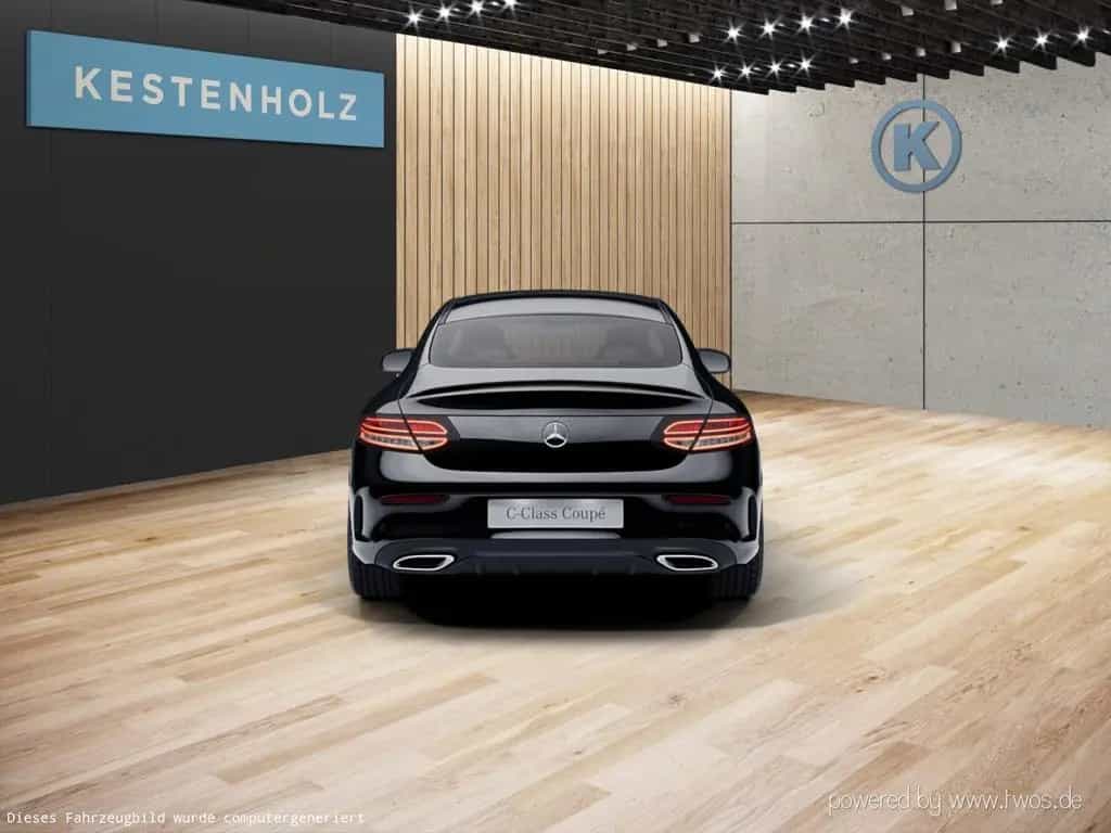Mercedes-Benz C-Class 200 Coupé AMG*NIGHT*PANO*RFK*HEAD-UP*ASSISTENZ 09/2021-photo-3