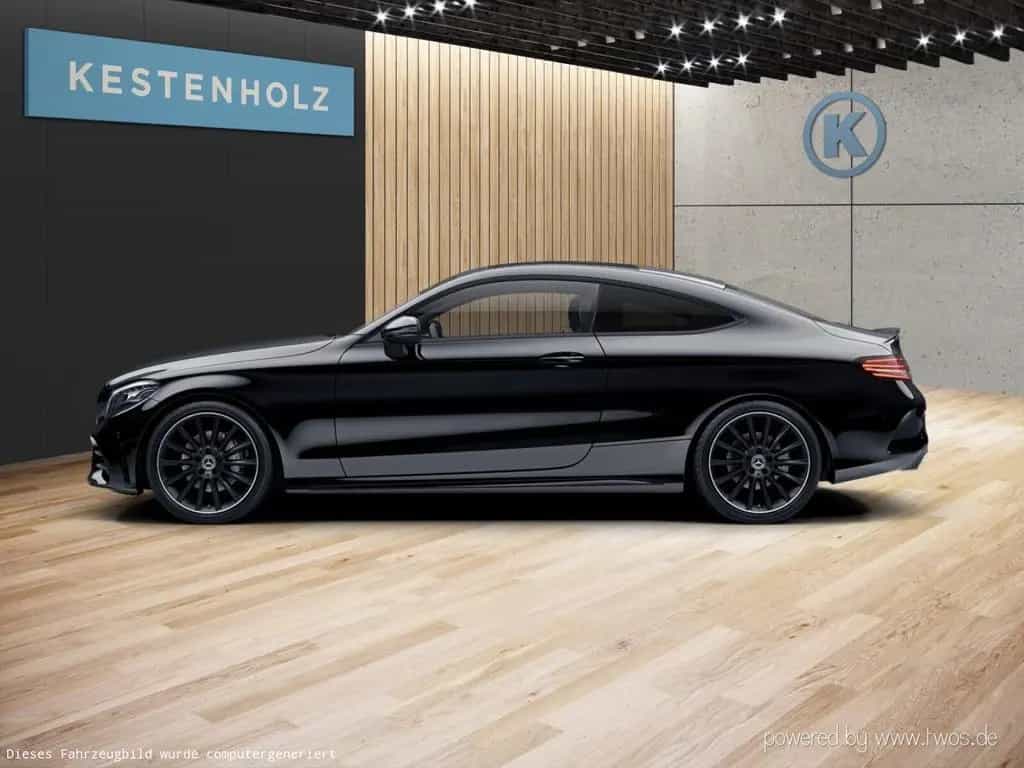 Mercedes-Benz C-Class 200 Coupé AMG*NIGHT*PANO*RFK*HEAD-UP*ASSISTENZ 09/2021-photo-4