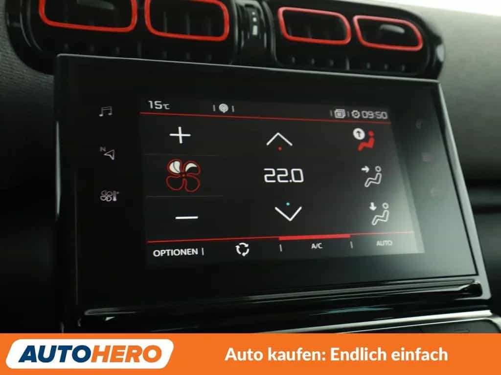 Citroën C3 Aircross 1.2 PureTech Shine *NAVI*TEMPO*CAM* 01/2018-photo-22