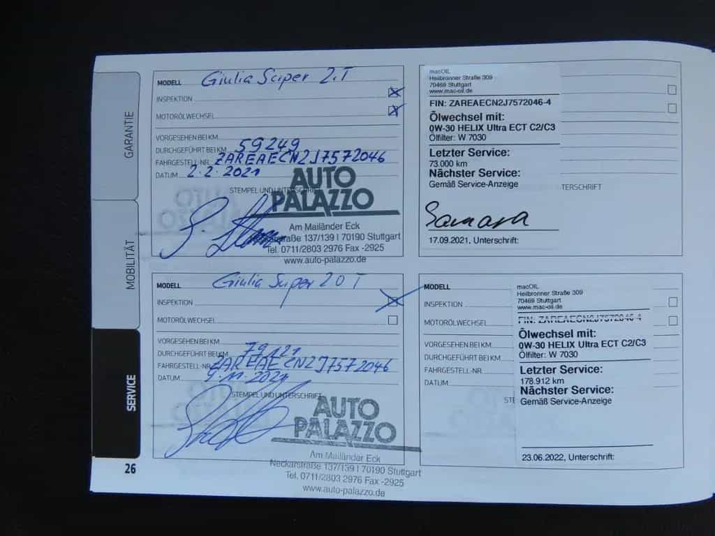 Alfa Romeo Giulia Super 1.Hd*Bi-Xen*Navi*Standheiz.*SHZ*PDC 10/2017-photo-24