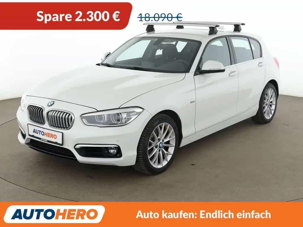 BMW 120 i Urban Line Aut.*NAVI*LED*TEMPO*PDC*CAM* 10/2017-photo-0