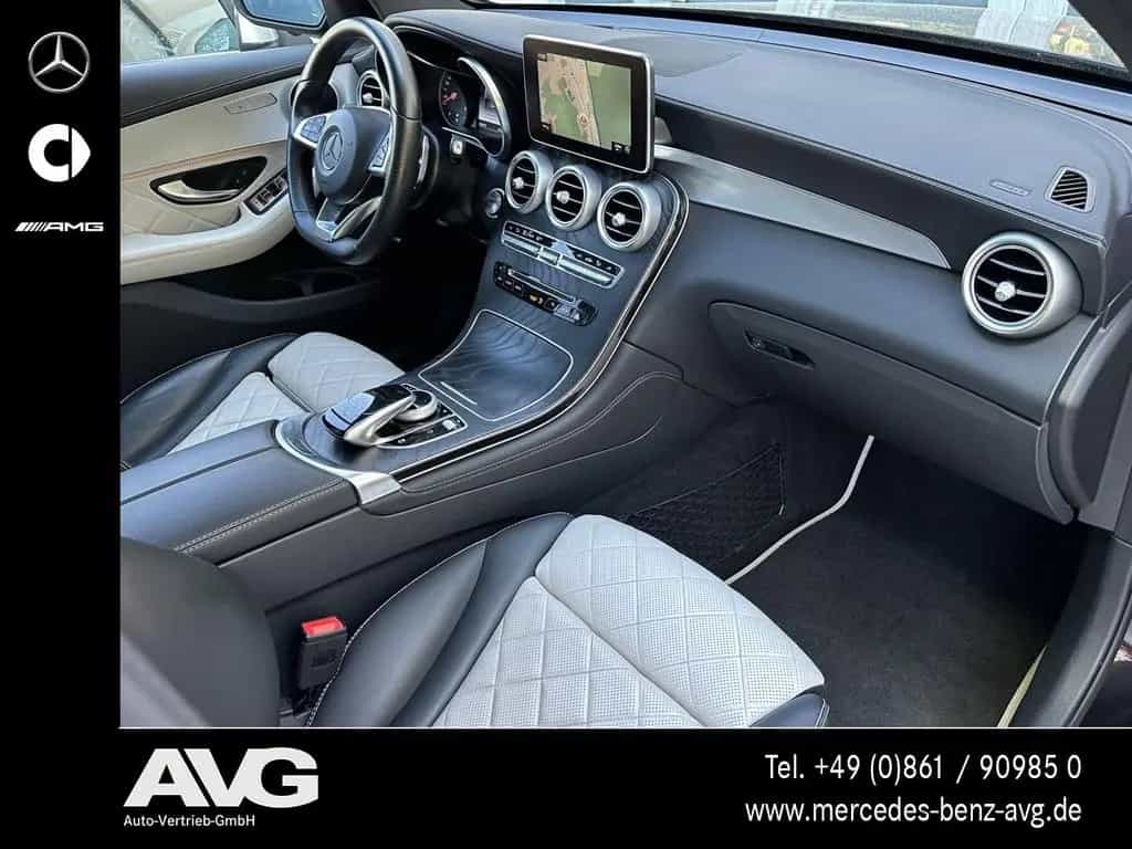 Mercedes-Benz GLC 300 4M AMG Nappa AHK ABC Pano HUD Distro 360 02/2019-photo-11