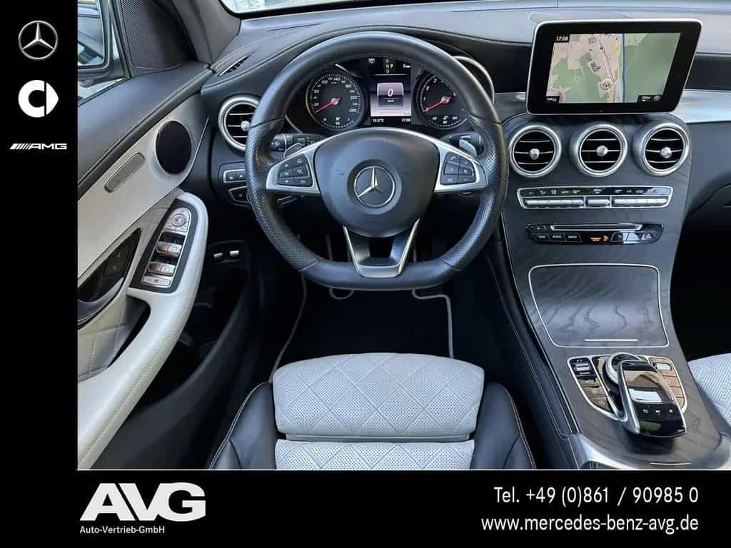 Mercedes-Benz GLC 300 4M AMG Nappa AHK ABC Pano HUD Distro 360 02/2019-photo-13