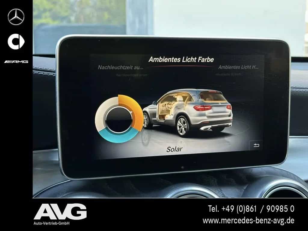 Mercedes-Benz GLC 300 4M AMG Nappa AHK ABC Pano HUD Distro 360 02/2019-photo-18