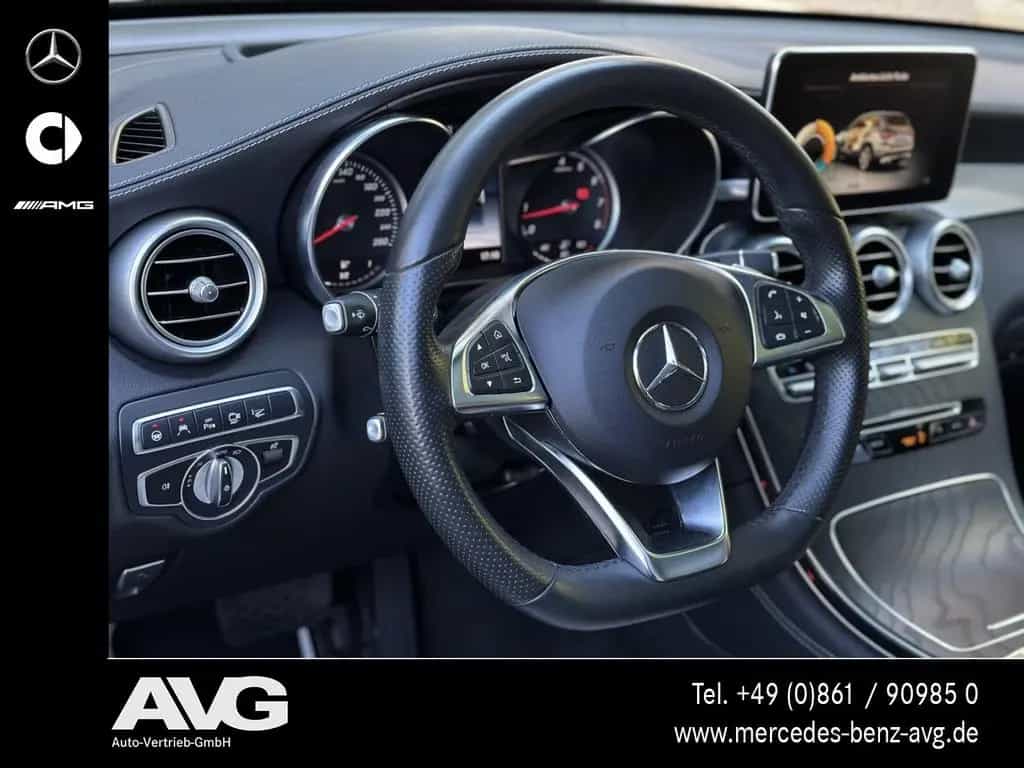 Mercedes-Benz GLC 300 4M AMG Nappa AHK ABC Pano HUD Distro 360 02/2019-photo-26