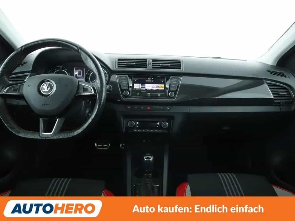 Skoda Fabia 1.2 TSI Monte Carlo Aut*SHZ*KLIMA*GARANTIE 05/2017-photo-9