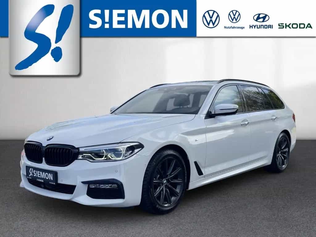 BMW 5 Series 520 d touring M Sport AHK LED LEDER Sitzlüftung 04/2018-photo-0