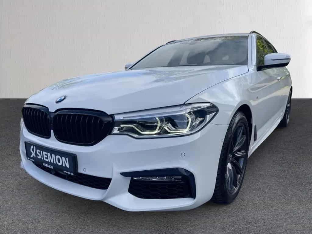 BMW 5 Series 520 d touring M Sport AHK LED LEDER Sitzlüftung 04/2018-photo-8