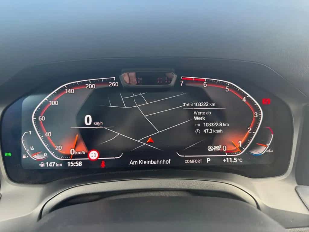 BMW 3 Series 320 i xDrive M Sport Lim. LEDER KAMERA DRIVING 10/2019-photo-19