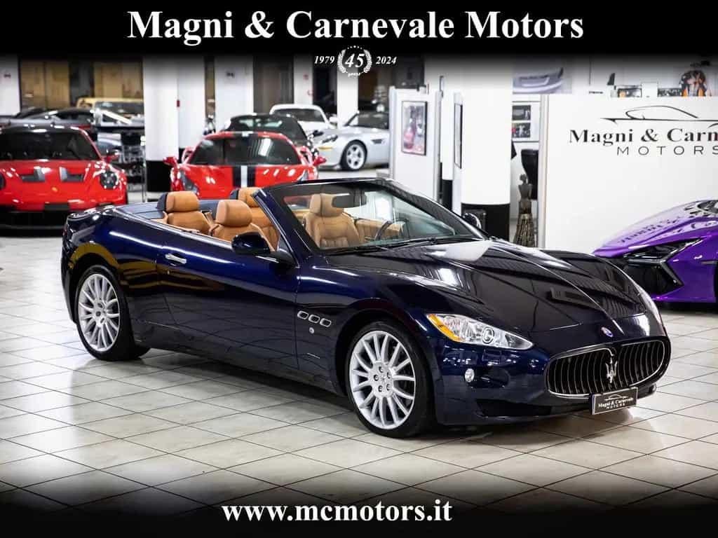 Maserati GranCabrio 4.7 V8 - Bose Surround - Park Assist 06/2010-photo-0