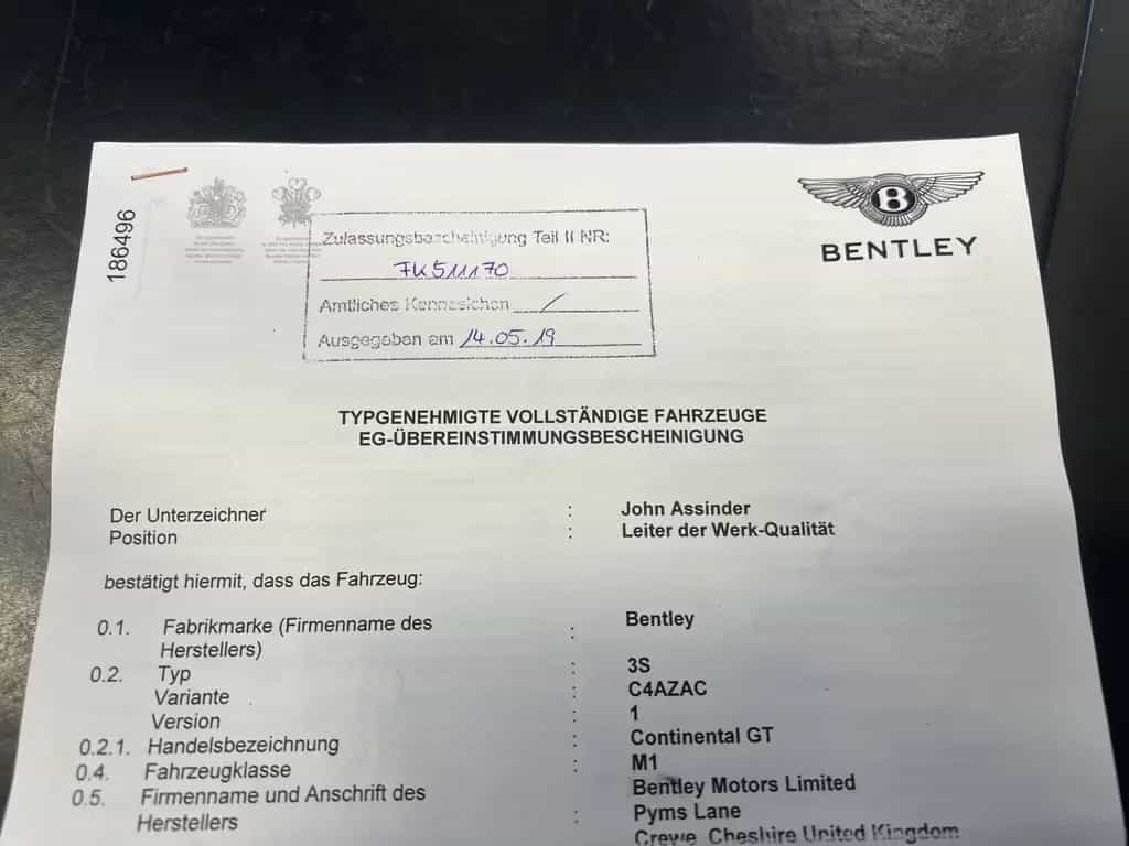 Bentley Continental GTC 6.0lSpeed Mulliner m.Serviceheft 07/2011-photo-28