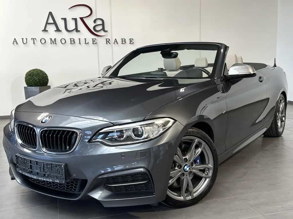 BMW M235 Cabrio NAV+XEN+SHZ+HiFi+LENKRADHZG+18ZOLL 06/2016-photo-0