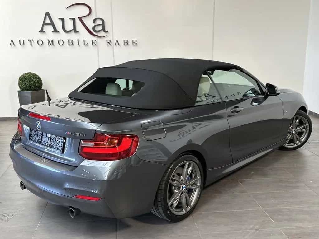 BMW M235 Cabrio NAV+XEN+SHZ+HiFi+LENKRADHZG+18ZOLL 06/2016-photo-4