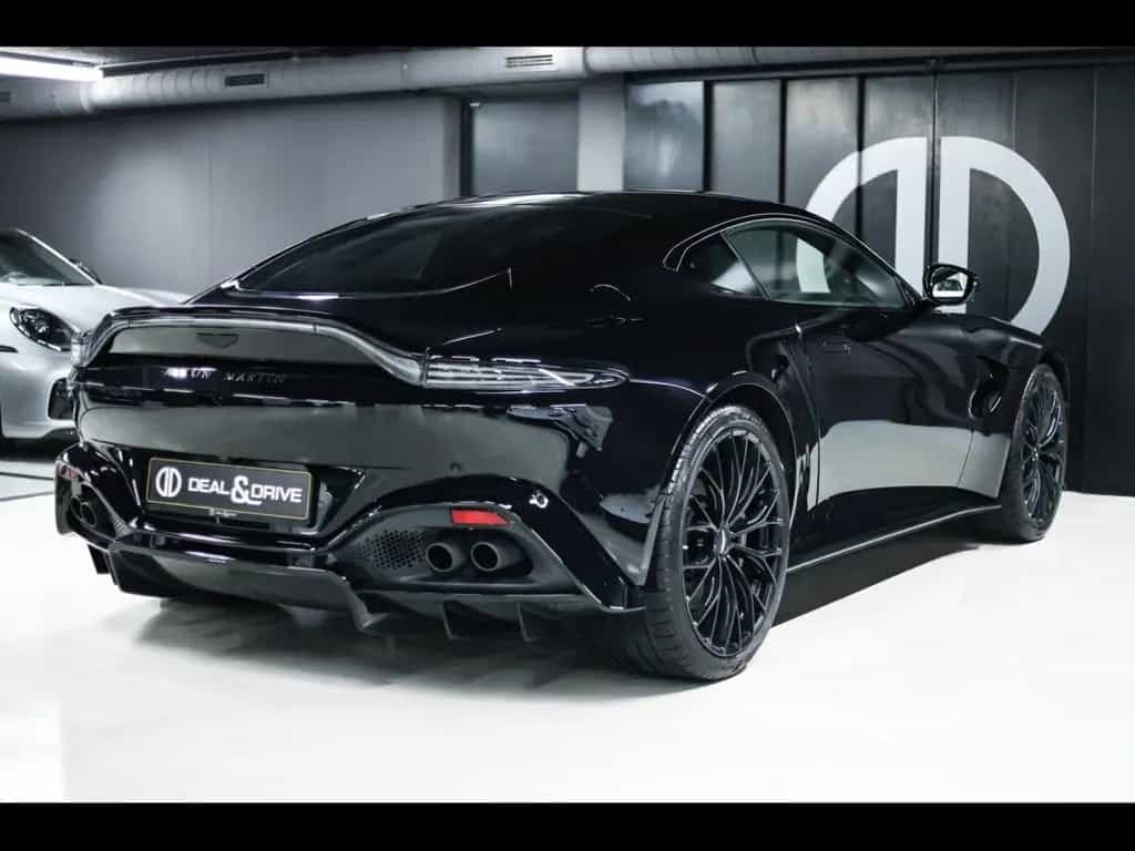 Aston Martin V8 VANTAGE COUPE°ONYX BLACK°DUOTONE°360°XPEL 03/2022-photo-1