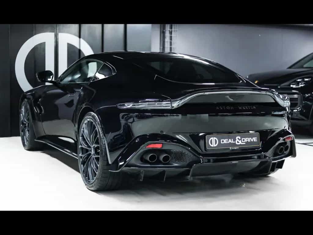 Aston Martin V8 VANTAGE COUPE°ONYX BLACK°DUOTONE°360°XPEL 03/2022-photo-2