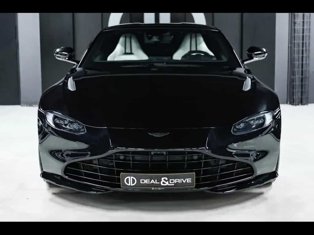 Aston Martin V8 VANTAGE COUPE°ONYX BLACK°DUOTONE°360°XPEL 03/2022-photo-3