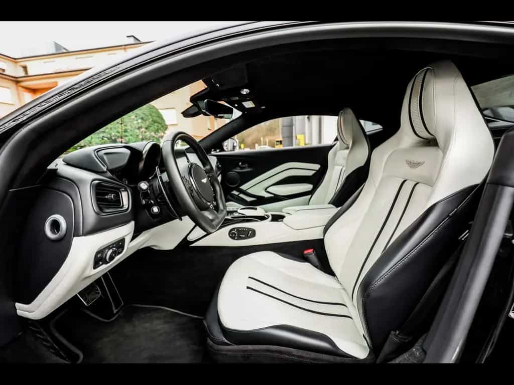Aston Martin V8 VANTAGE COUPE°ONYX BLACK°DUOTONE°360°XPEL 03/2022-photo-8