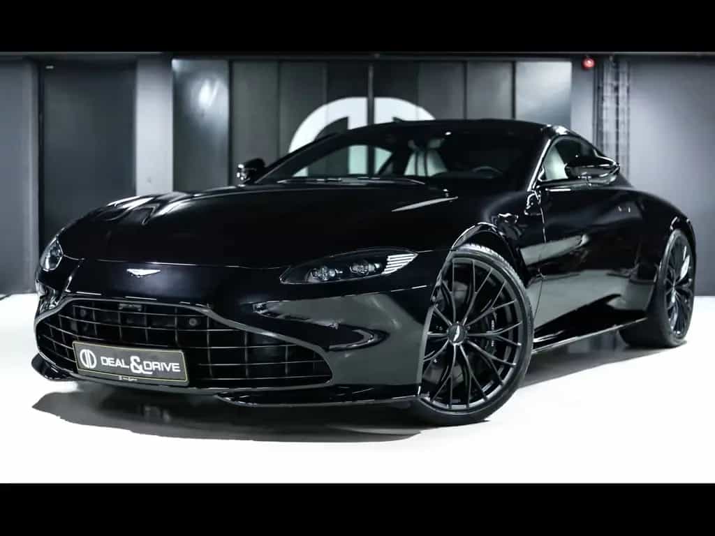 Aston Martin V8 Vantage COUPE°ONYX BLACK°DUOTONE°360°XPEL 03/2022-photo-0