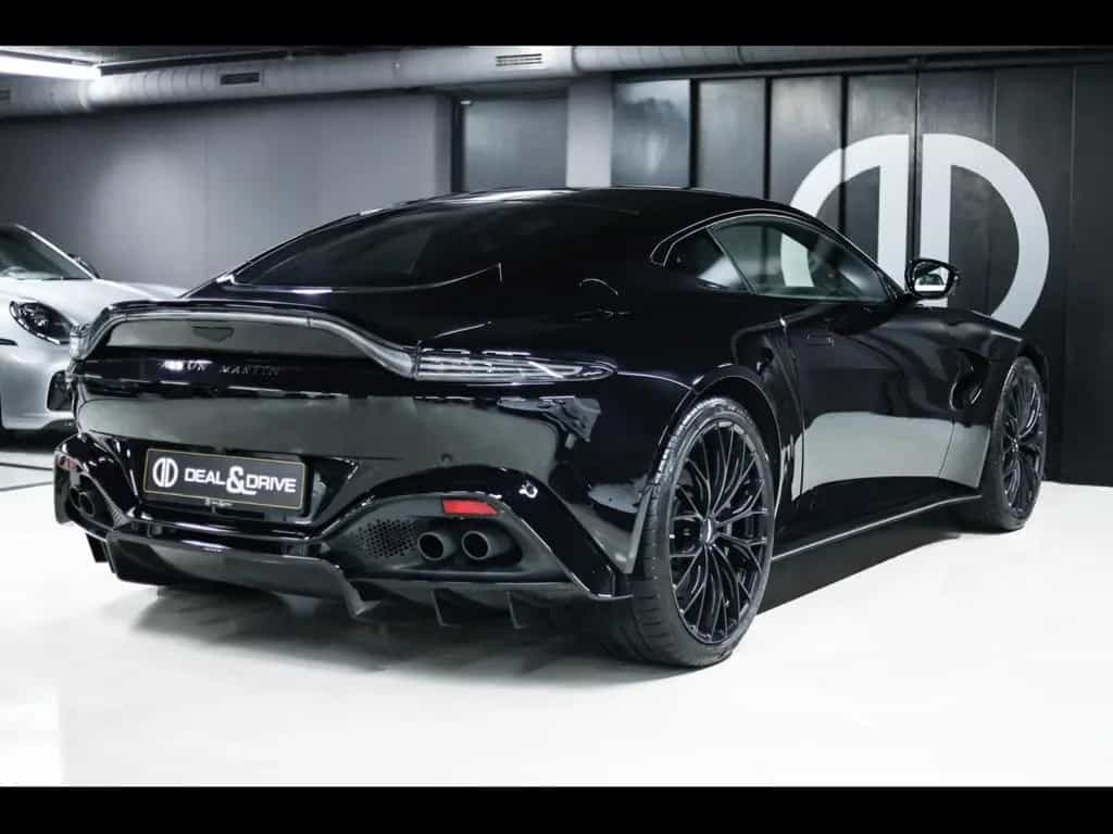 Aston Martin V8 Vantage COUPE°ONYX BLACK°DUOTONE°360°XPEL 03/2022-photo-2