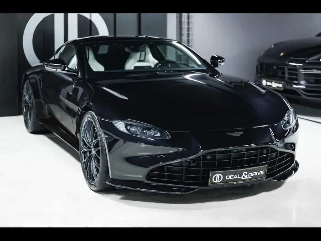 Aston Martin V8 Vantage COUPE°ONYX BLACK°DUOTONE°360°XPEL 03/2022-photo-5