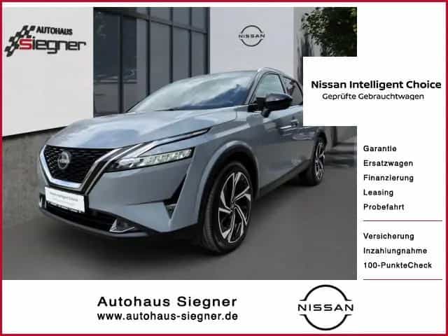 Nissan Qashqai Tekna+, Panoramaglasdach, AHK abnehmbar, 04/2023-photo-0