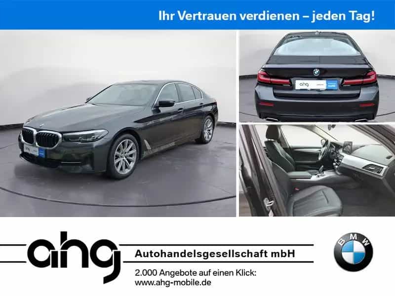 BMW 5 Series 520d xDrive Aut. Klimaaut. Glasdach Head-Up AHK 12/2022-photo-0